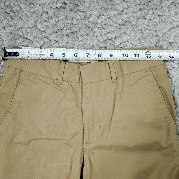 Levi's Baggy Trouser Pants Khaki Tan Twill Loose Y2K Trousers Women's Size 23x31 - Picture 9 of 11